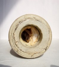 Limescale in a plastic pipe